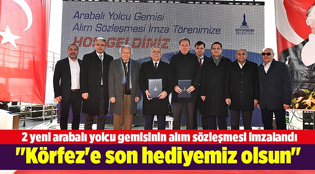 Başkan Kocaoğlu: "Körfez'e son hediyemiz olsun"