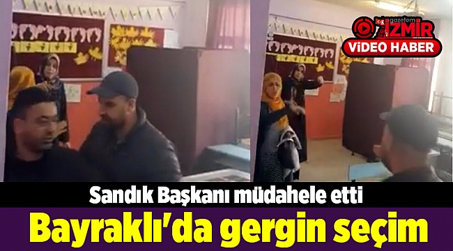 Bayraklı'da gergin seçim
