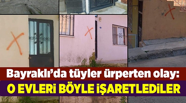 Bayraklı’da tüyler ürperten olay...