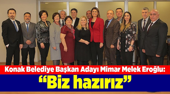 “Biz hazırız”