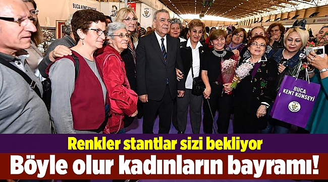 Böyle olur kadınların bayramı!