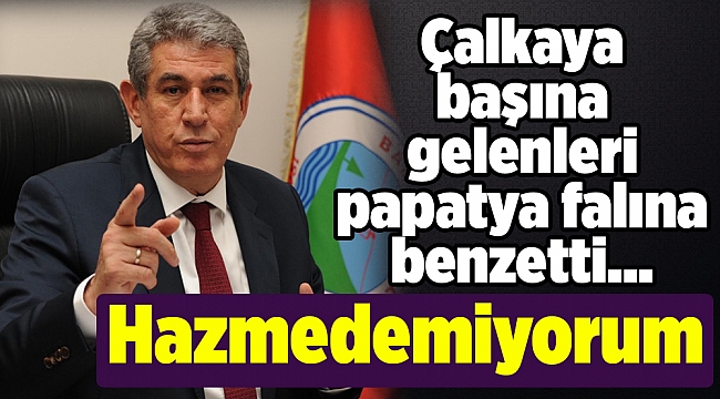 Çalkaya başına gelenleri papatya falına benzetti... Hazmedemiyorum