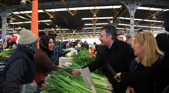 CHP'li Sandal'dan Özkanlar'a pazar yeri müjdesi