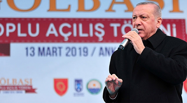 Cumhurbaşkanı Erdoğan: 'Bunların derdi belediyeler değil Türkiye'dir'