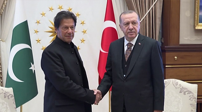 Cumhurbaşkanı Recep Erdoğan, Pakistan Başbakanı ile telefonda görüştü