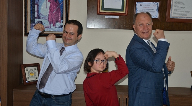 Dünya rekortmeni İrem'e İşgören vakfı desteği