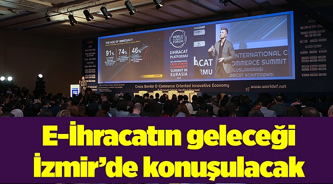 E-İhracatın geleceği İzmir'de konuşulacak