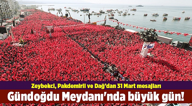 Gündoğdu Meydanı&#039;nda büyük gün!