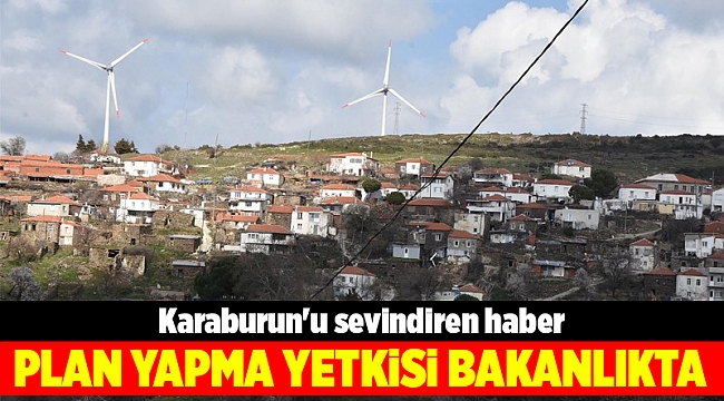 Karaburun'u sevindiren haber