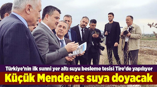 Küçük Menderes suya doyacak