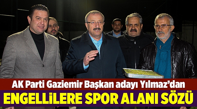 Nazmi Yılmaz: "Dezavantajlı grupların spor yapabileceği ortamı oluşturacağız"