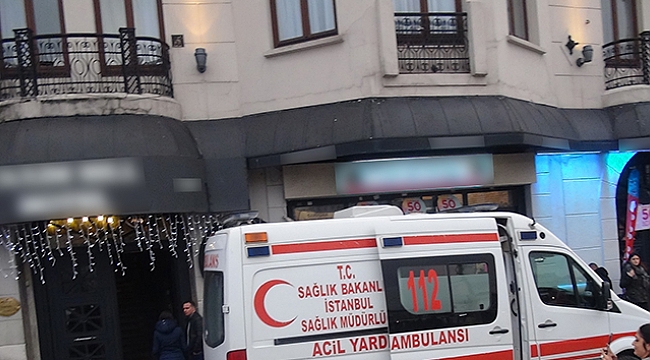 Otelin 8'inci katında feci olay!