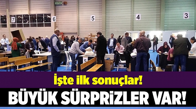 Oylar sayılıyor; İşte ilk sonuçlar
