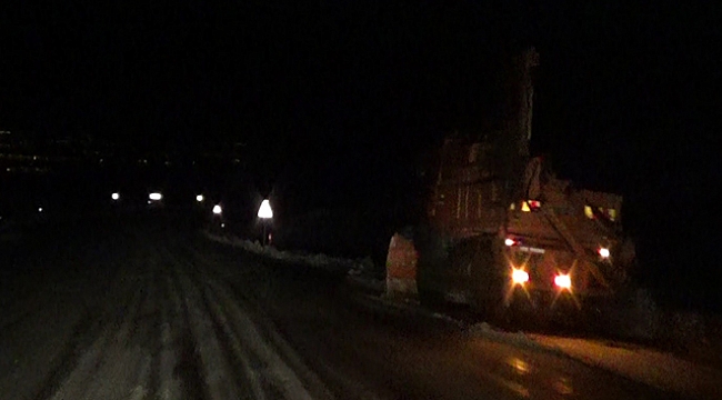 Pamuk geçidi ulaşıma kapandı