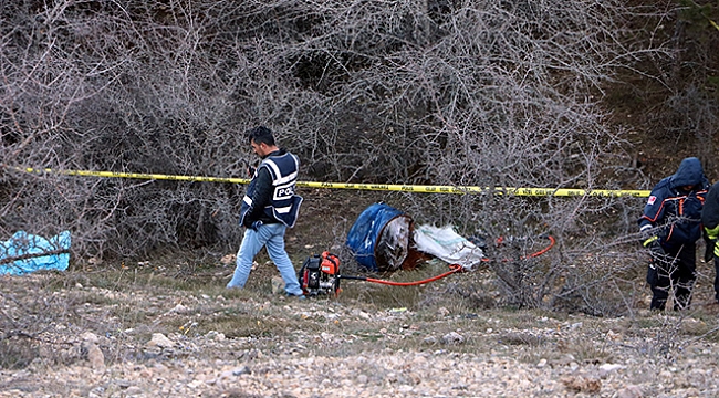 Preslenmiş varil içerisinde ceset bulundu