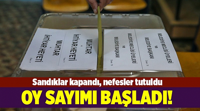 Sandıklar kapandı, nefesler tutuldu