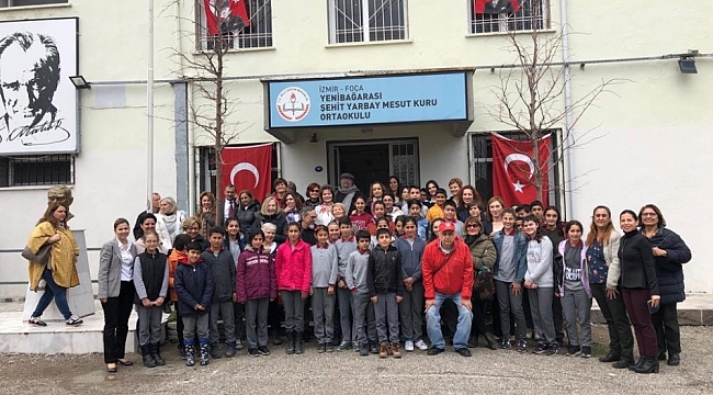 Şehit Yarbay Mesut Kuru Ortaokulu kütüphanesine kavuştu