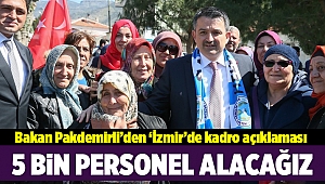 Tarım ve Orman Bakanı Bekir Pakdemirli, İzmir’de