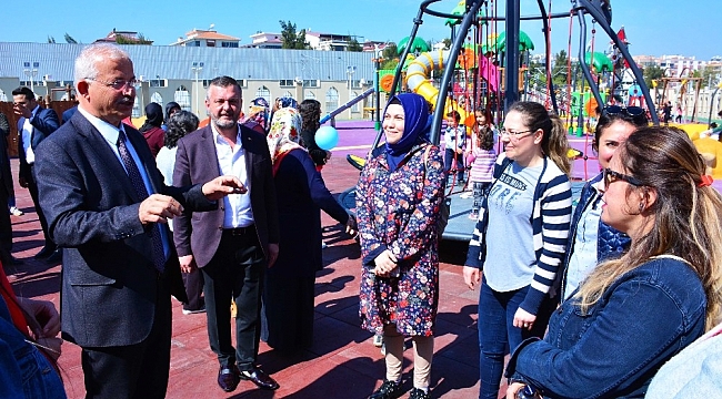 Torbalı'nın Millet Bahçesi doldu taştı