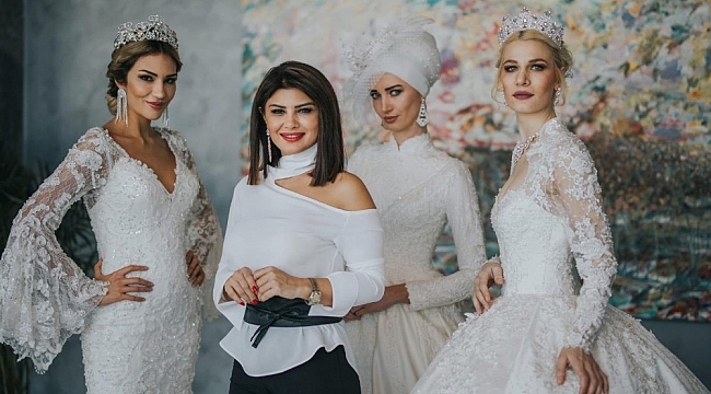 Türkiye'nin en büyüğü gösterilen defileye tasarımlar damga vurdu