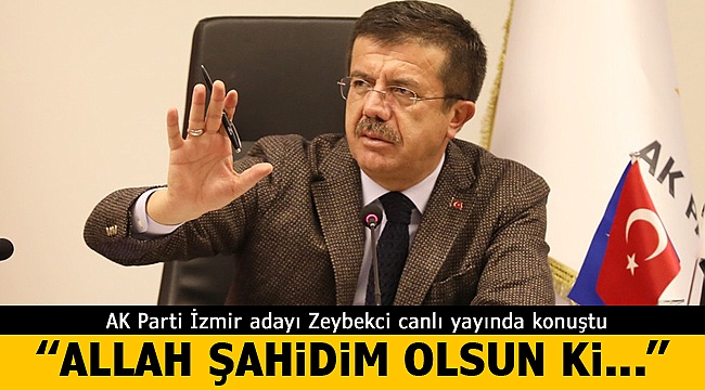 Zeybekci canlı yayında konuştu: “Allah şahidim olsun ki..”
