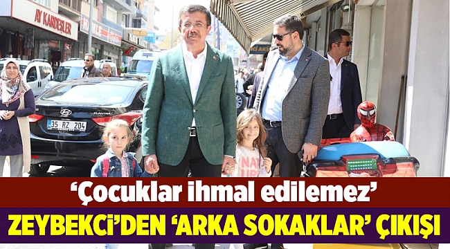 Zeybekci: Çocuklarımızı sokaktan kurtaracağız