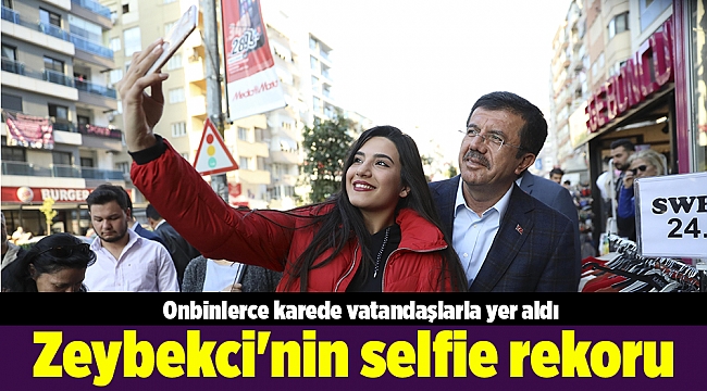 Zeybekci&#039;nin selfie rekoru