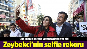 Zeybekci'nin selfie rekoru