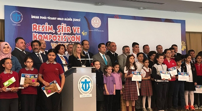 Aliağa DTO'dan öğrencilere ödül