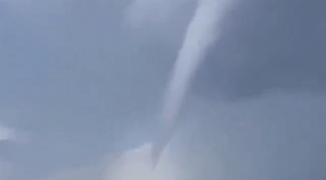 Çeşme&#039;de hortum paniği