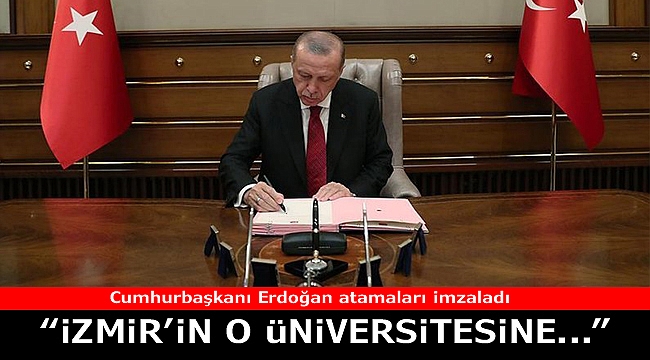 Cumhurbaşkanından 5 üniversiteye atama