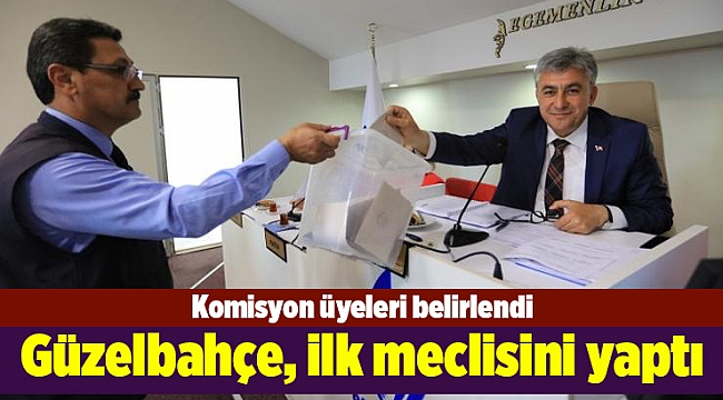 Güzelbahçe, ilk meclisini yaptı