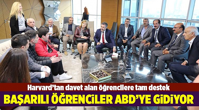 Harvard’tan davet alan öğrencilere tam destek