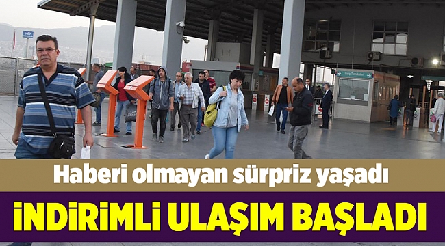 İzmir'de indirimli ulaşım başladı