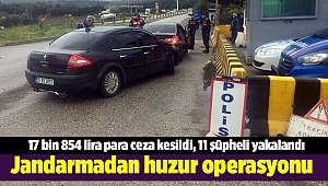 İzmir'de jandarmadan huzur operasyonu