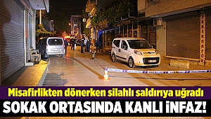 İzmir'de sokak ortasında cinayet: 1 ölü