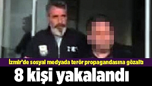 İzmir'de sosyal medyada terör operasyonu