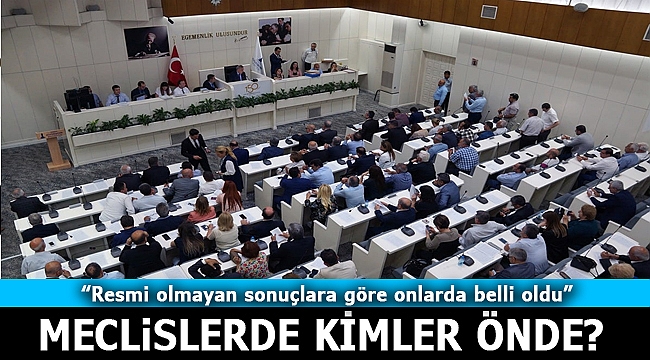 İzmir'deki Meclis Dağılımları Belli Oldu