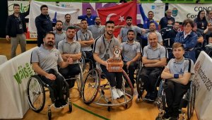 İzmir Tekerlekli Sandalye Basketbol Takımı Avrupa 3.'sü oldu