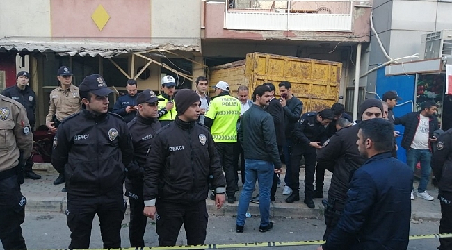 Kahvehaneye dalan kamyonun şoförü tutuklandı