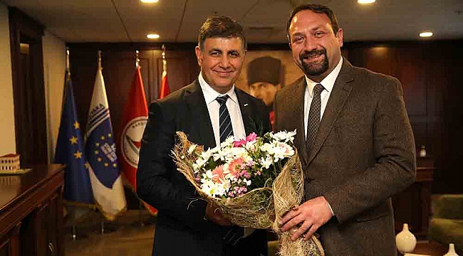 'Komşu' başkanlar buluştu