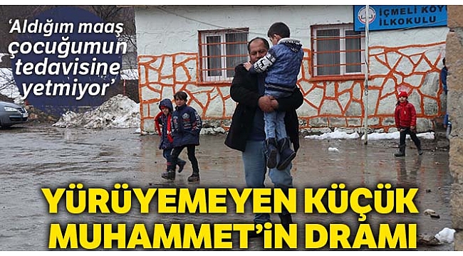 Küçük Muhammet kendisine uzanacak yardım elini bekliyor