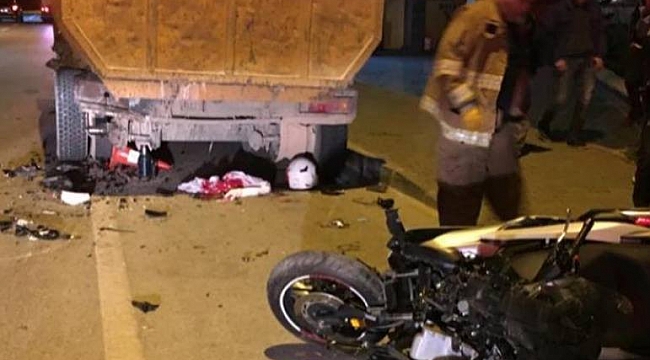 Motosiklet kulübü üyesi motor kazasında öldü