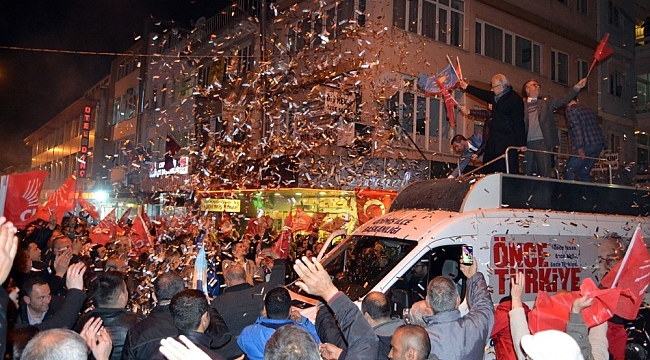 Ödemiş&#039;te Millet İttifakı zaferini ilan etti