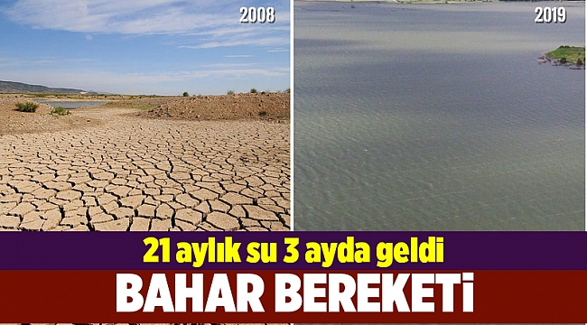 Tahtalı Barajı ilk kez tam doluluk oranına yaklaştı