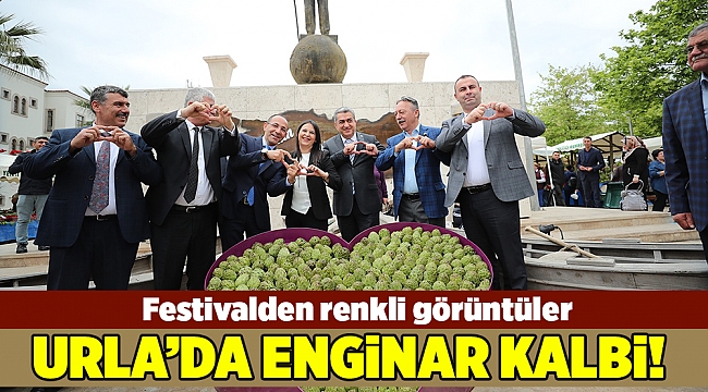 Urla'da enginar coşkusu