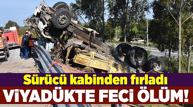 Viyadükte feci ölüm