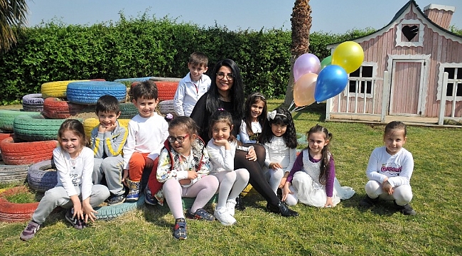 Yemyeşil atmosferde özgüvenli çocuklar yetiştiriyorlar