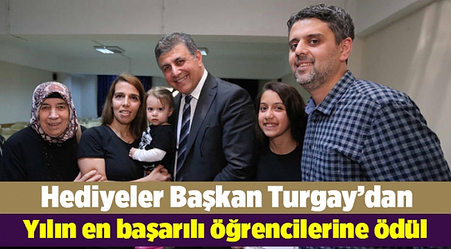 Yılın en başarılı öğrencilerine ödül