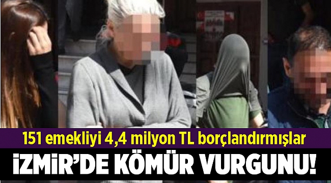 151 emekliyi 4,4 milyon TL borçlandırmışlar